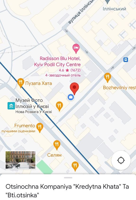 Карта міцезнаходжения